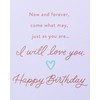 American Greetings American Greetings Romantic Birthday Card (I Will Love