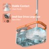 Floor Spin Mop and Bucket Set with Wringer System Extended