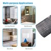 STAMINATE 32.8Ft Gray Wood Grain PVC Wallpaper Border, Removable Waterproof