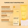 Turmeric Peel-Off Face Mask Moisturizing Water Fast-absorbing non-stick supplement Improves