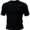 Certified Grappler Rash guard Rash Vest Black Short Sleeve &
