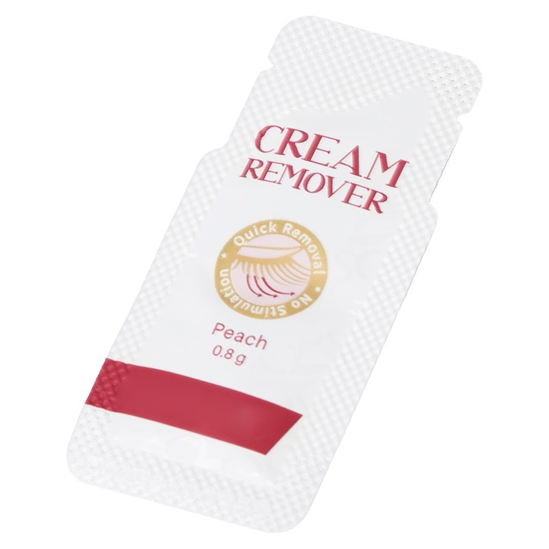 0.28oz Lash Remover Cream Peach Flavor Mild Eyelash Extension Remover