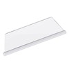 Acrylic Chopping Board Transparent Non Slip Cutting Board with Lip
