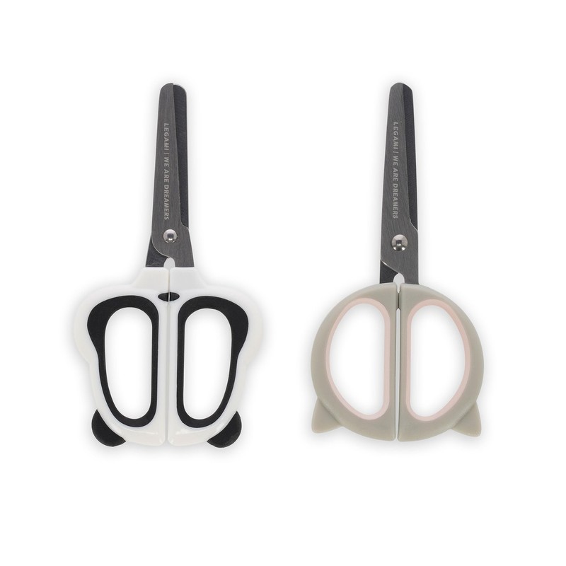Legami - Kids Scissors, Precise Cut, Left Handed Scissors, Right
