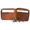 Natural Leather Pocket Sized Pure Leather Wallet with Scorpion with