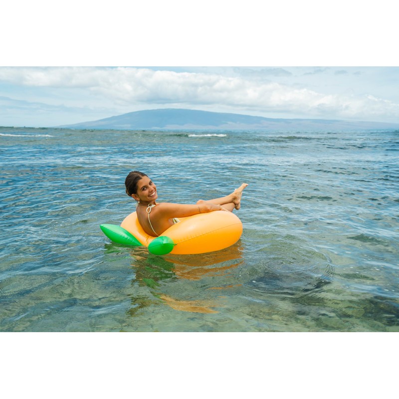 PoolCandy Inflatable 40" Peach Pool Tube