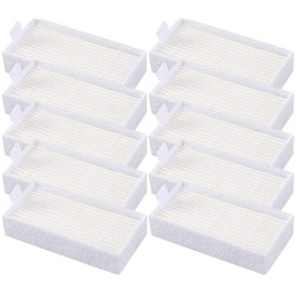 10pcs HEPA Filters Replacement for ILIFE V3s V3s pro V5 V5s V5s Pro V5s Pro 2 V5s Plus Noisz S5 Robotic Vacuum Cleaner ILIFE V3s pro Filters ILIFE Robot Vacuum Filter
