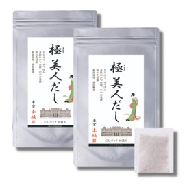 Ultimate Beauty Dashi Dashi Soup Pack, 30 Bags (2 Packs of 60 Bags, Japanese Style Dashi), Drinking Soup Stock, Birthday Gift, Popular Gift