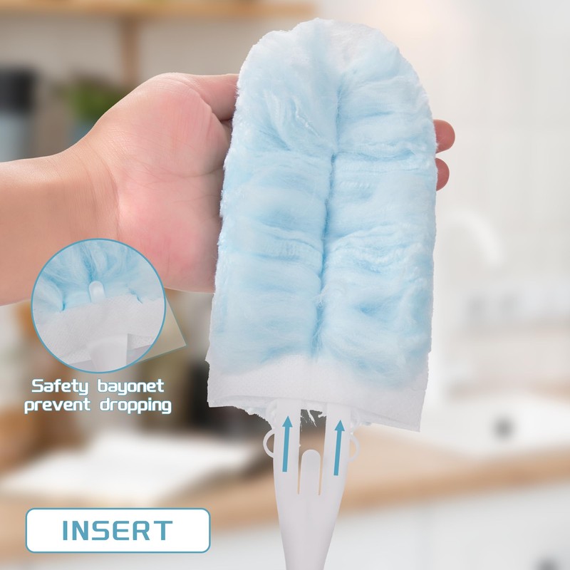 30 Count Disposable Dusters Refills Multi Surface 360 Heavy Duty