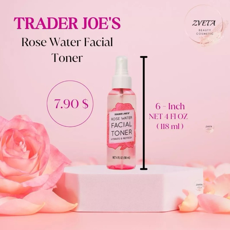Trader Joe's, Rose Water Facial Toner