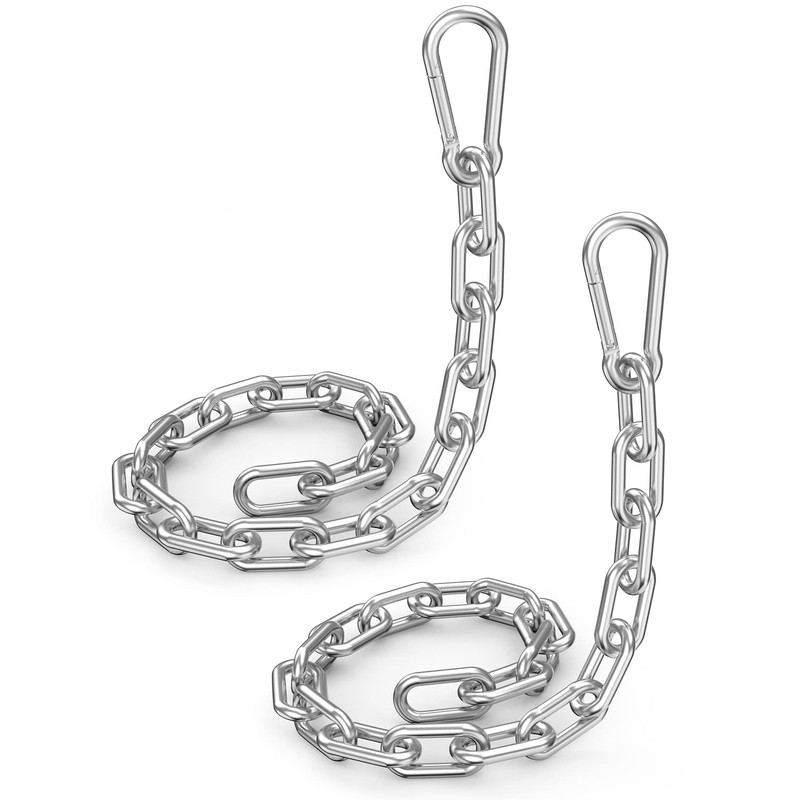 Mbotnee Fitness Chain 23in, Workout Chain, Cable Machine Extension Chain,