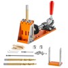 VEVOR Pocket Hole Jig Kit, Adjustable and Easy to Use