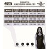 Exxact Sports Women’s Wrestling Singlet - High-Cut, Full-Coverage Powerlifting Singlet