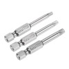 sourcing map 3pcs TT20-TT27 Star 7 Point Screwdriver Bit 1/4"