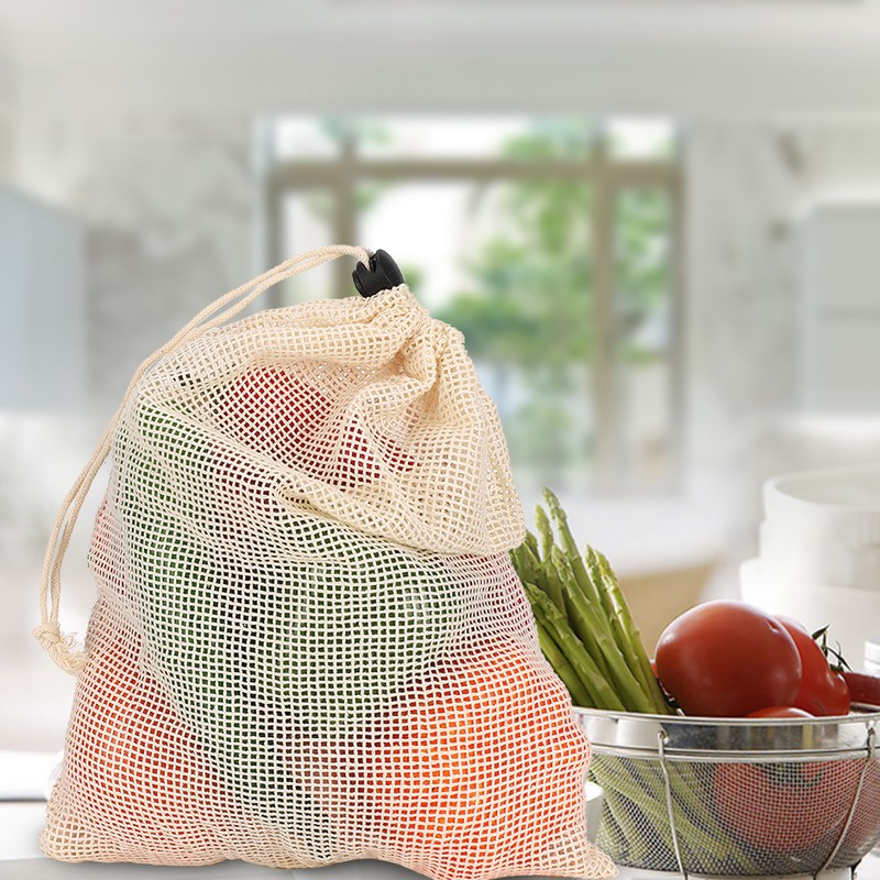 Recyclable Reusable Beeswax Seal Food Fresh Keeping Cloth with Mesh