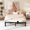 FUIOBYVV 10 Inch King Bed Frame with Rounded Corner and