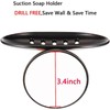 Suction Soap Dish Oil Rubbed Bronze,Super Powerful Vacuum Suction Shower