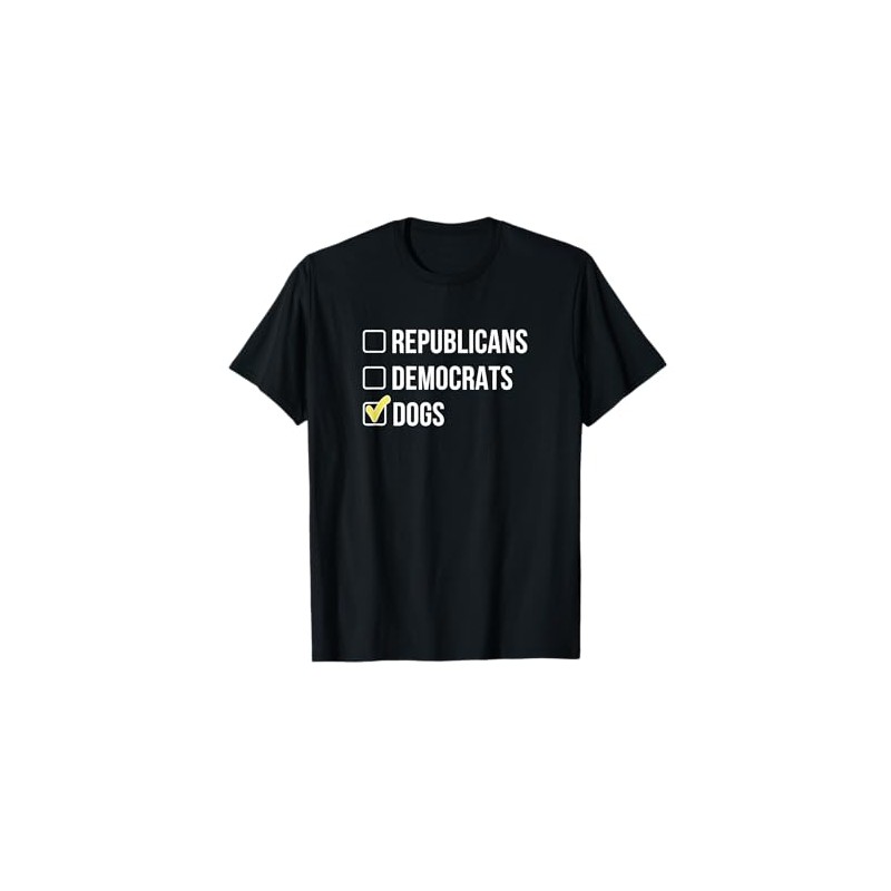 Republicans - Democrats - Dogs - T-Shirt