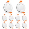 2 Inch LED Downlight, 3W Recessed Lighting Dimmable Ceiling Light