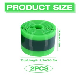 Vmxlso 2 Pieces Anti Puncture Tyre Liner, Bike Tyre Liner Puncture Proof, Anti-puncture Inner Tube Protection Tapes, Bicycle Tube Flat Protector Compatible with 29"/26/700 C