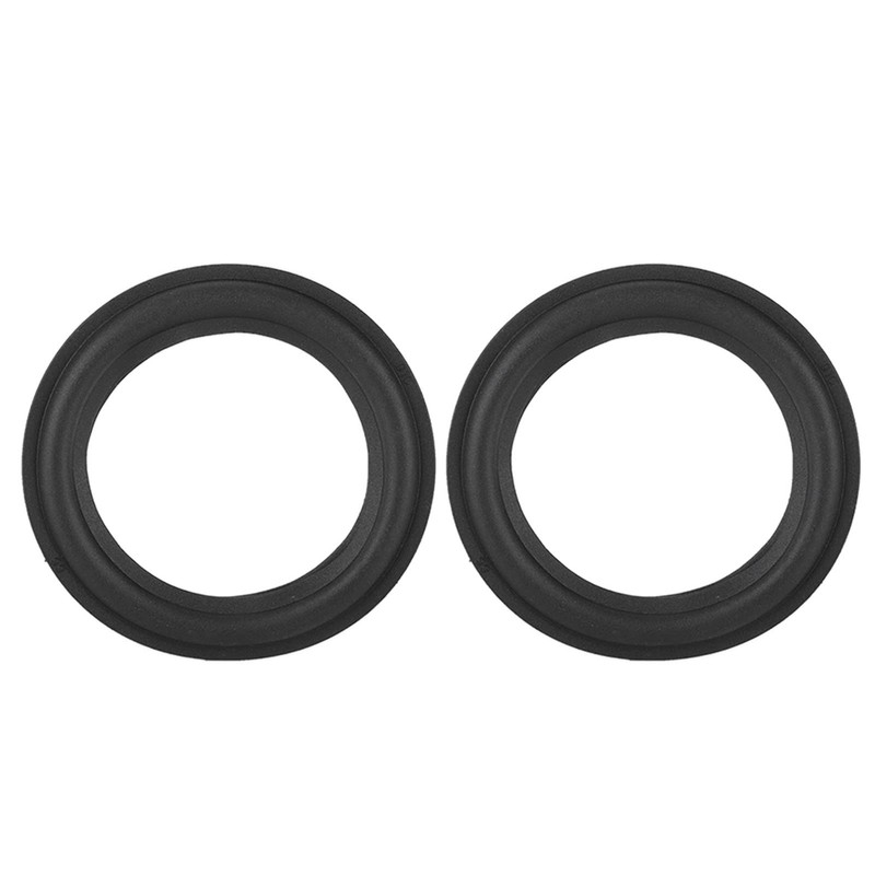 Speaker Rubber Edges, Black Ideal Replacement Subwoofer Foam Edge, Repair