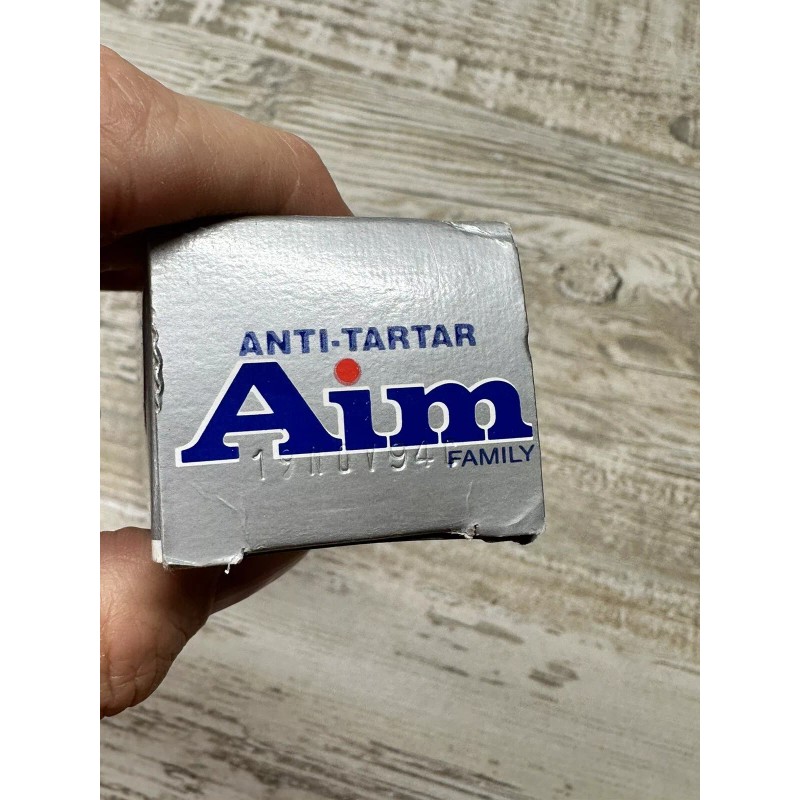 Aim Toothpaste 1994 NOS 6.4 oz New Old Stock In