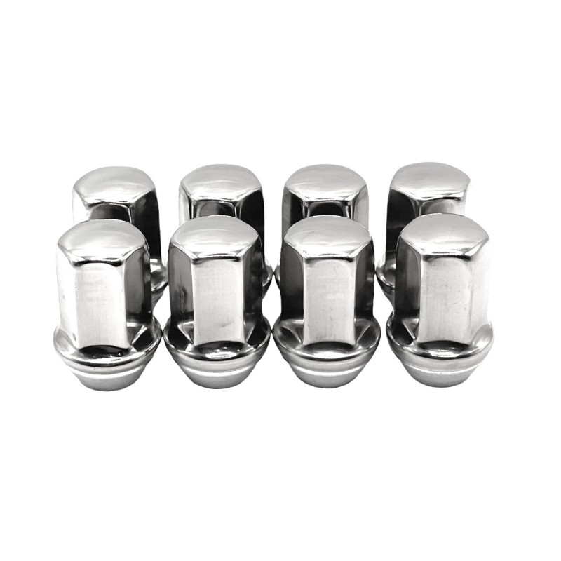 White Knight Wheel Accessories 24 Stainless Steel Polished Capped OE