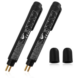 Bolígrafo de prueba de líquido de frenos, DOT 3 DOT 4 DOT 5.1, herramienta de diagnóstico de frenos, analizador de aceite líquido de frenos con 5 indicadores LED, accesorios universales para