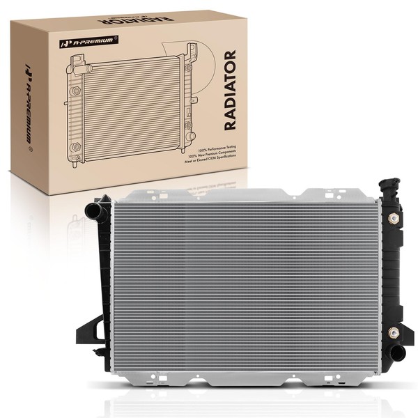 A-Premium Engine Coolant Radiator Assembly with Transmission Oil Cooler Compatible