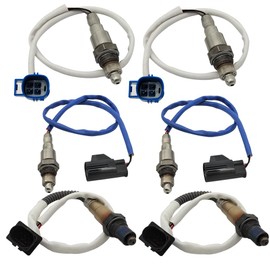 Amrxuts 6PCS 234-5156 234-4791 234-4794 Upstream Downstream Oxygen Sensor for 2014-2019 L-a-n-d R-o-v-e-r Range Rover/Range Rover Sport 3.0L V6, 2014-2018 5.0L V8