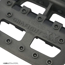 MKS (Mikashima Seisakusho) GRAFIGHT-XX Bicycle Pedal, 9/16 Inch Leads, Red