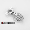 JQK Cabinet Hinges, 100 Degree Soft Closing Full Overlay Door