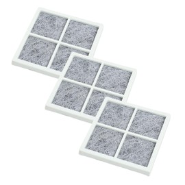 Pack of 3 Fresh Air Replacement Air Filter, LG Pure Fresh Filter, Fridge Air Filter, Activated Carbon Filter Replacement for Air Purifier LG LT120F, LFX31925SW, LFX31925SB, Kenmore 469918, Pure n
