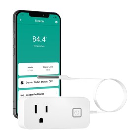 MOCREO Temperature Controller Reptile Thermostat Outlet, Bluetooth Temp Control Plug with Alarm for Terrarium Heat Mat Heating Pad, Greenhouse, Homebrew Fermenter, 100~240V 10A 1100W