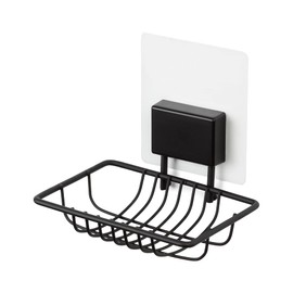 Compactor Soap Dish, Iron, Black, 11.5 x 9.5 x 10cm