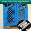 Roberee 2Pcs 3'' Inch Stainless Steel Double Action Spring Hinge