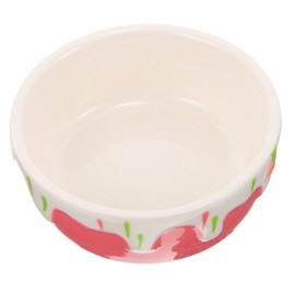 NOLITOY Large Ceramic Hamster Food Bowl Anti- Small Animal Feeding Dish for Guinea Pigs Rats and Gerbils Lightweight and Spill Design