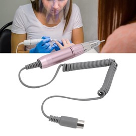 0-3000 rpm Pink Nail Cutter, Professional Handpiece, Electric Nail File, Polishing, Pedicure Accessories with Adjustable Speed, for Manicure, Pedicure and Body Care