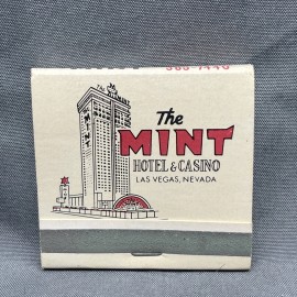 The Mint Las Vegas Vintage Matchbook Unstruck Unused