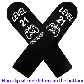 Jeasona 21st Birthday Gifts for Men Keepsake from Dad 21st Birthday Gifts for Men Son/Nephew 21st Birthday Gifts for Him Calf-length Socks