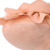 OiseauVoler Decorative Throw Pillow 3D Flower Round Pillow Accent Handmade