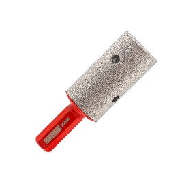 DT-DIATOOL Diamond Finger Milling Bit 4/5" (20mm) Hex Shank Enlarging Existing Holes of Porcelain Tile Marble Countertop Vacuum Brazed Diamond Grinding Bit