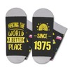 HAPPYPOP 1975 Birthday Gift Ideas for Men Women - Socks