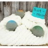 Natural Glist Black Bath Bomb, Black Dream, Deep Cleanse and