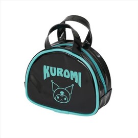 Kuromi [Cosmetic Pouch] Enamel Mini Bag/Black Sanrio