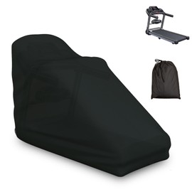 Treadmill Cover Waterproof Outdoor,46X38X66In,Gym Exercise Fitness Foldable Equipment Home Sunscreen Protective Accessories Storage Multifunctional Covers (Black, 78.7X59X37.4)