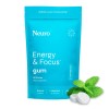 Neuro Energy Nootropics – Caffeine for Energy & Focus, Sugar-Free, 90 Pieces – Peppermint Flavor with L-Theanine, Vitamin B12 & B6
