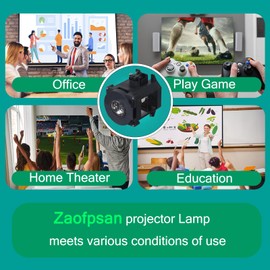 Zaofpsan NP21LP / 60003224 Replacement Projector Lamp for NEC PA500U PA500X PA550W PA5520W PA600X NP-PA500UJL NP-PA500XJL13ZL NP-PA550WJL NP-PA600XJL Bulb with Housing