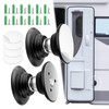 2 Pack RV Magnetic Door Catch, FlyCoco Powerful Magnetic Baggage