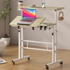 SogesHome 31.5 inches Adjustable Laptop Desk Table, Portable Laptop Table